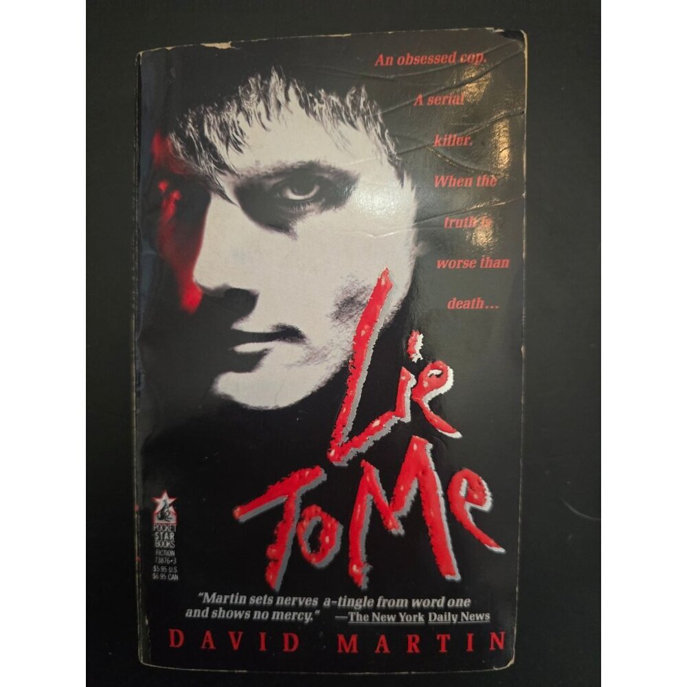 Lie to Me by David Martin Vintage Paperback Book